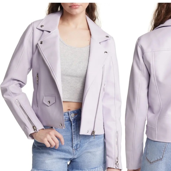 BlankNYC faux leather jacket - olive - medium - Picture 7 of 7